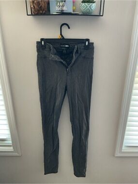 Fashion Nova Dark Gray Skinny Jeans